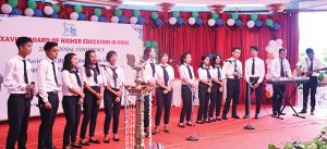 Students of DBI prayer song