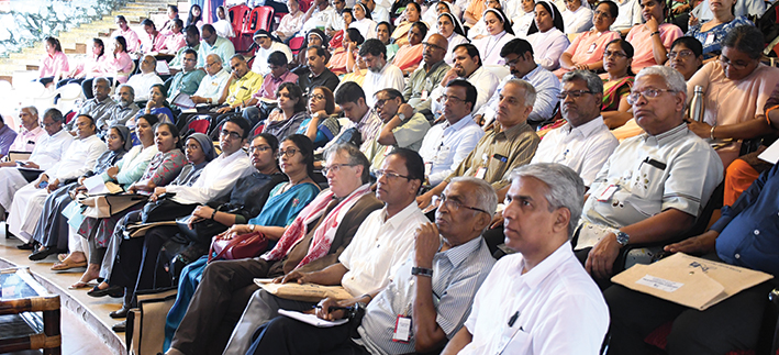 Section of the audience at the inauguration of the Triennial Conference